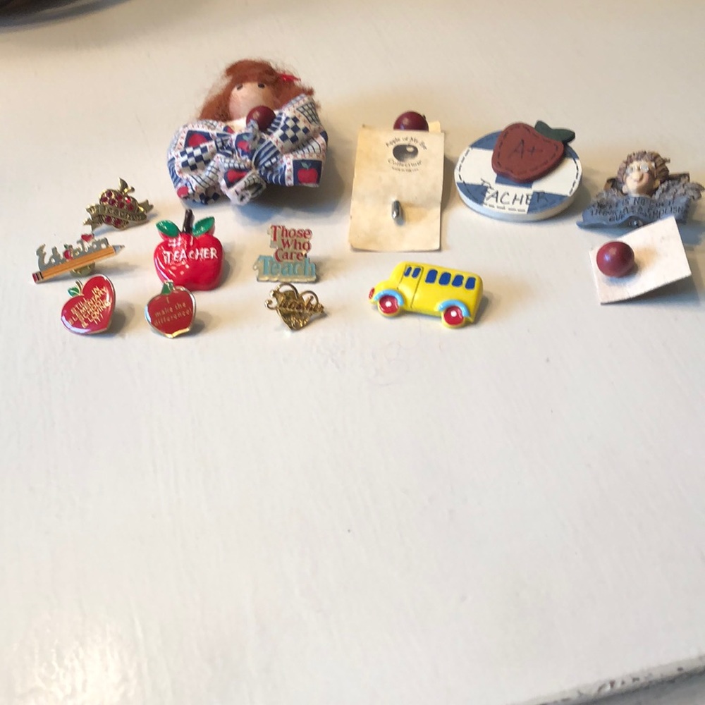 Teacher pins